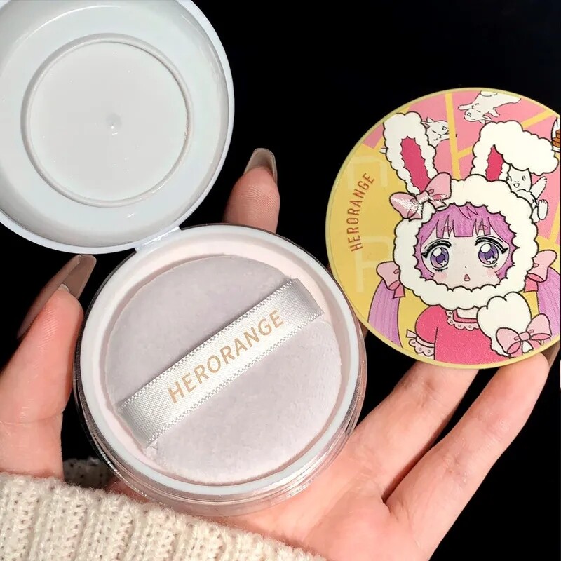 Glitter Setting Powder Hide Pore Long Lasting Oil Control Concealer Pearlescent