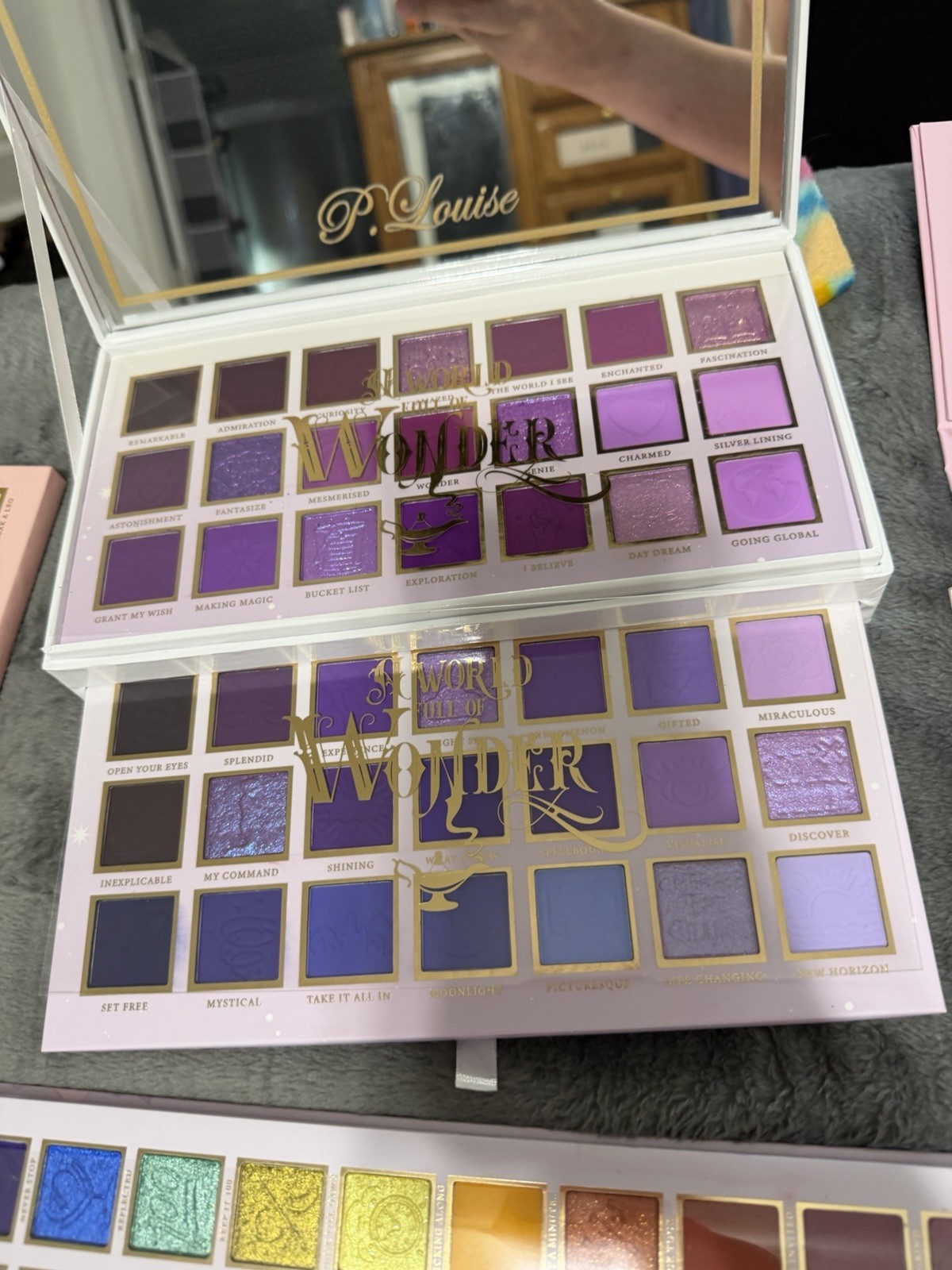 P. Louise Full Size Palette Mixed Lot: CEO of Glow, Chill, Money Shot, Wonder