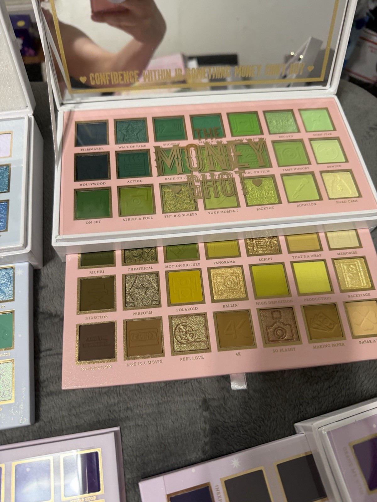 P. Louise Full Size Palette Mixed Lot: CEO of Glow, Chill, Money Shot, Wonder