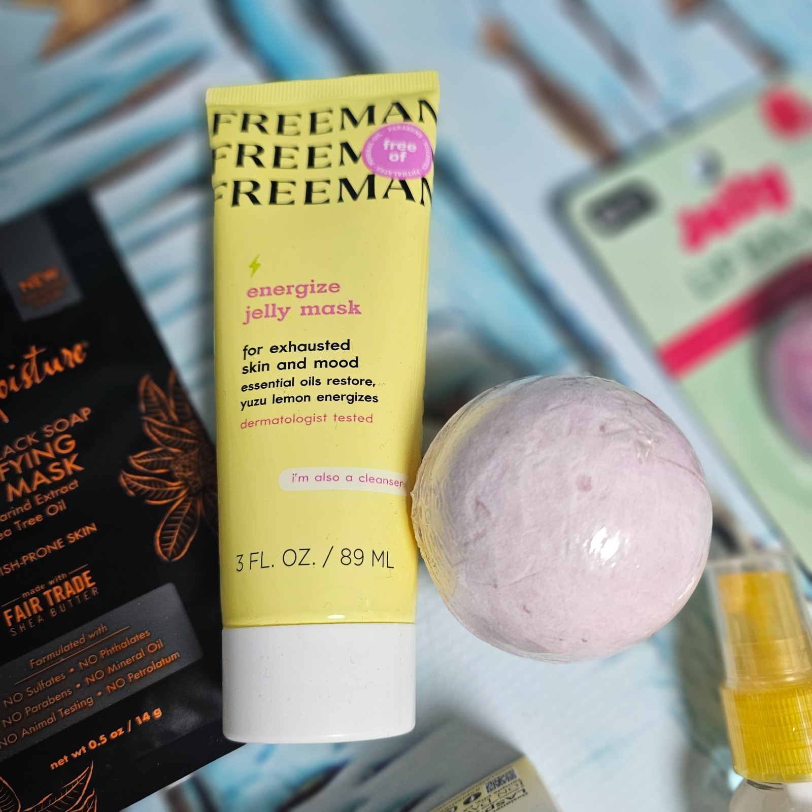 Mixed Beauty & Self Care Lot – Skincare, Lip Care, Masks, Makeup, Bath – NEW