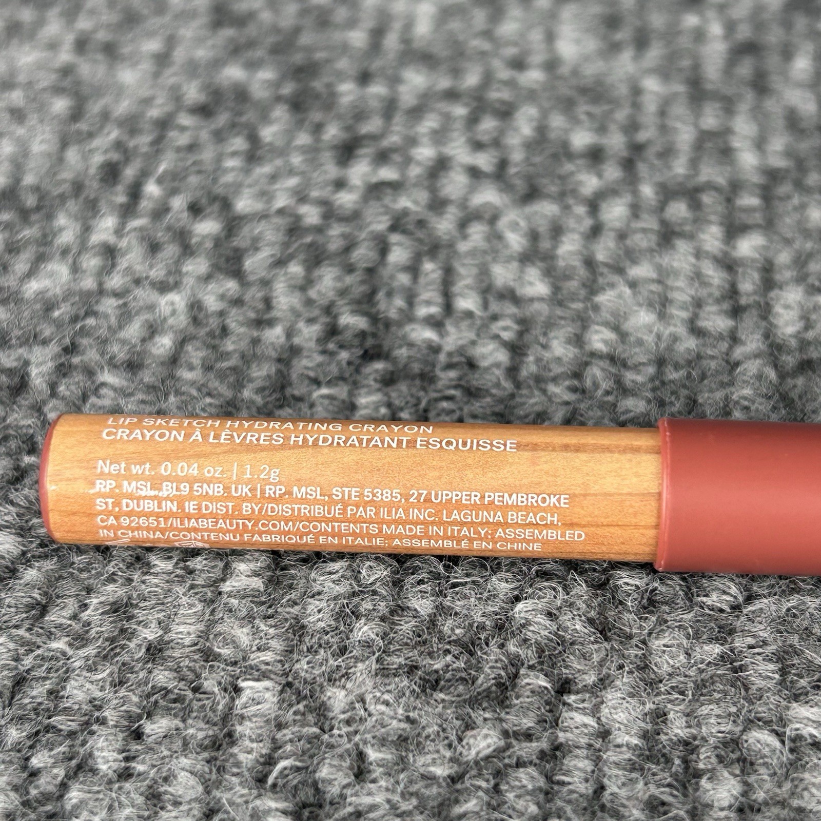 Ilia Lip Sketch Hydrating Crayon Pencil in Genre 1.2g Travel Sample Size