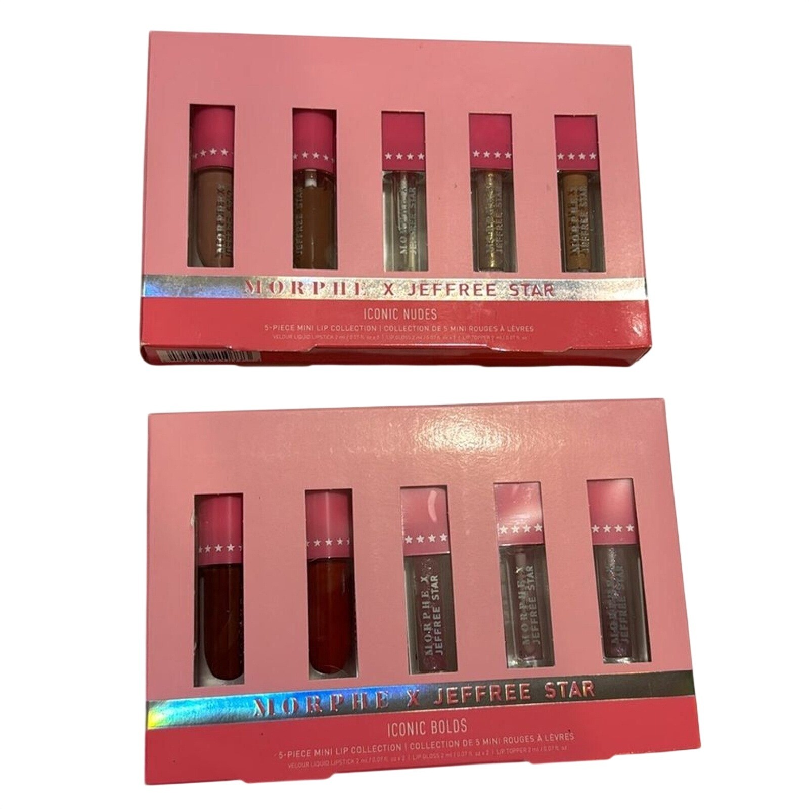 Jeffree Star morphe limited edition eyeshadow palette brushes lip gloss spray