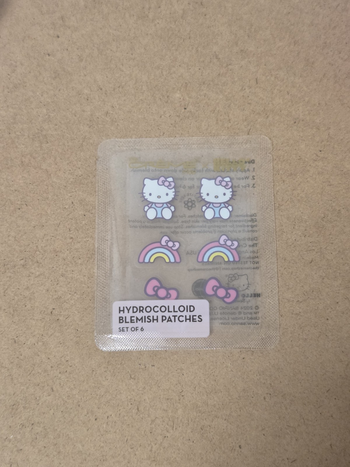 NEW 5 Pc Hello Kitty Makeup + Hair Brush LOT Creme Shop Wet N Wild Wet Brush