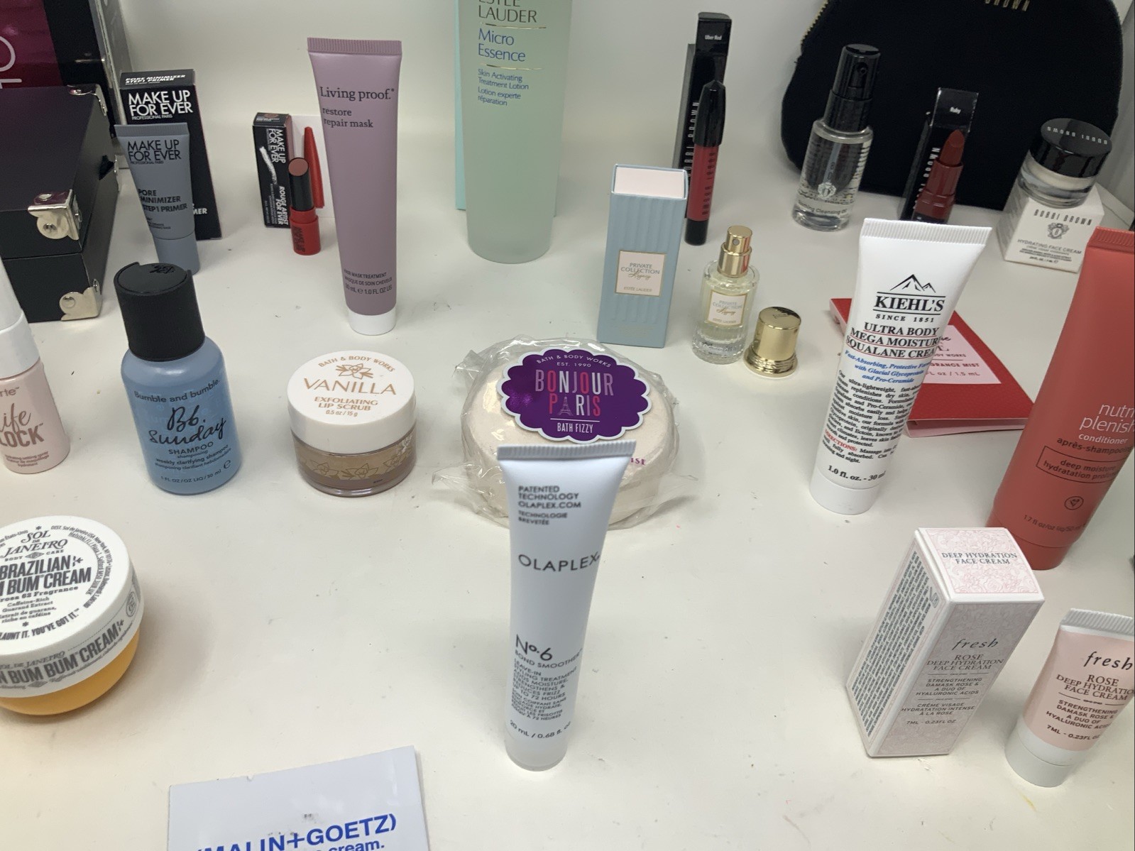 Huge Lot Of 39 Pieces Make Up For Ever & Bobbi Brown Full, Travel & Sample Size