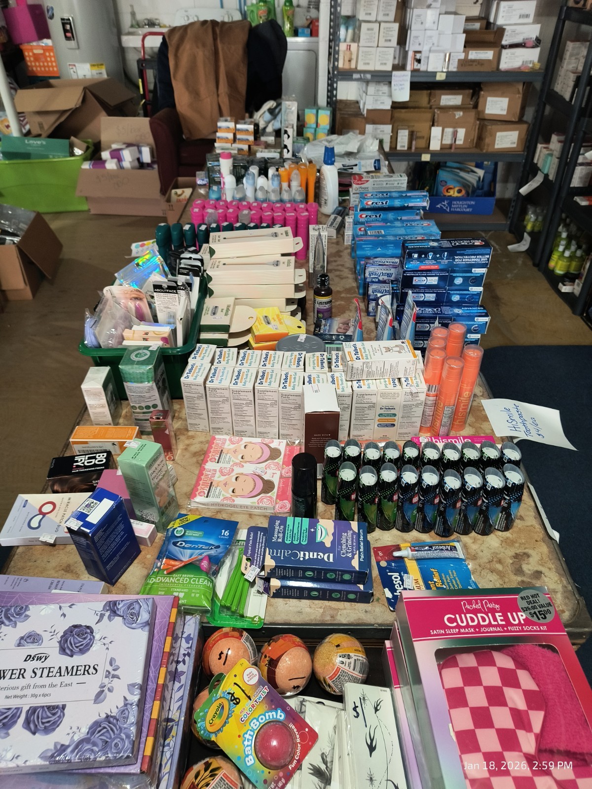 Personal Care Lot Beauty Skincare Lot 40+ Pcs Various Brands Variety Box Face