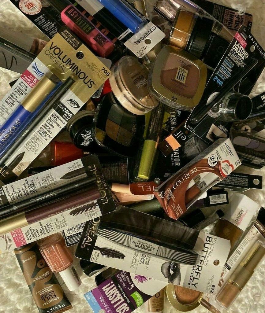 50 pcs Bulk Wholesale Cosmetics Makeup Lot Loreal Revlon Milani NYX Maybelline