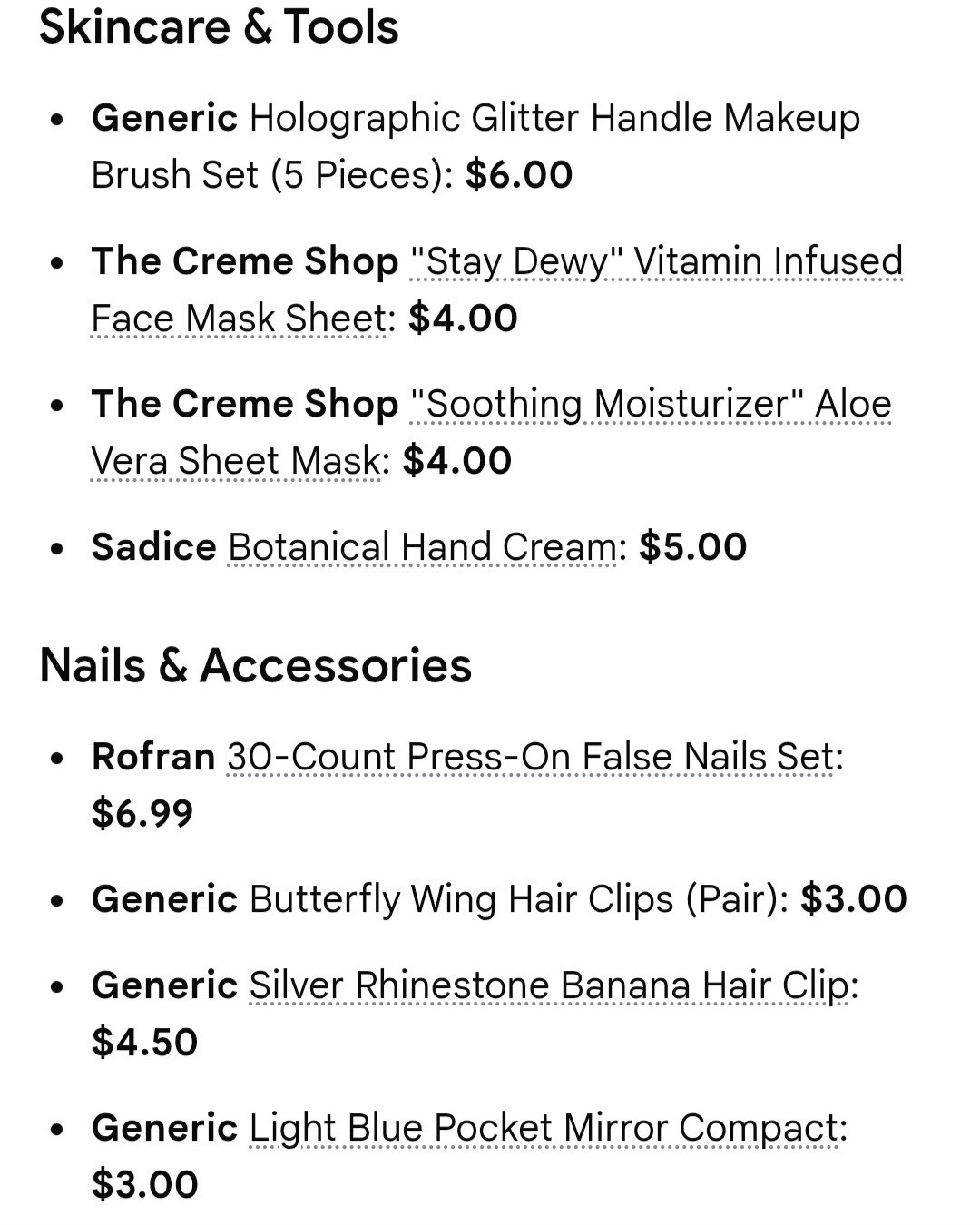 Huge Makeup & Skincare Bundle 17-Pcs! ColourPop, The Crème Shop, REALHER NEW