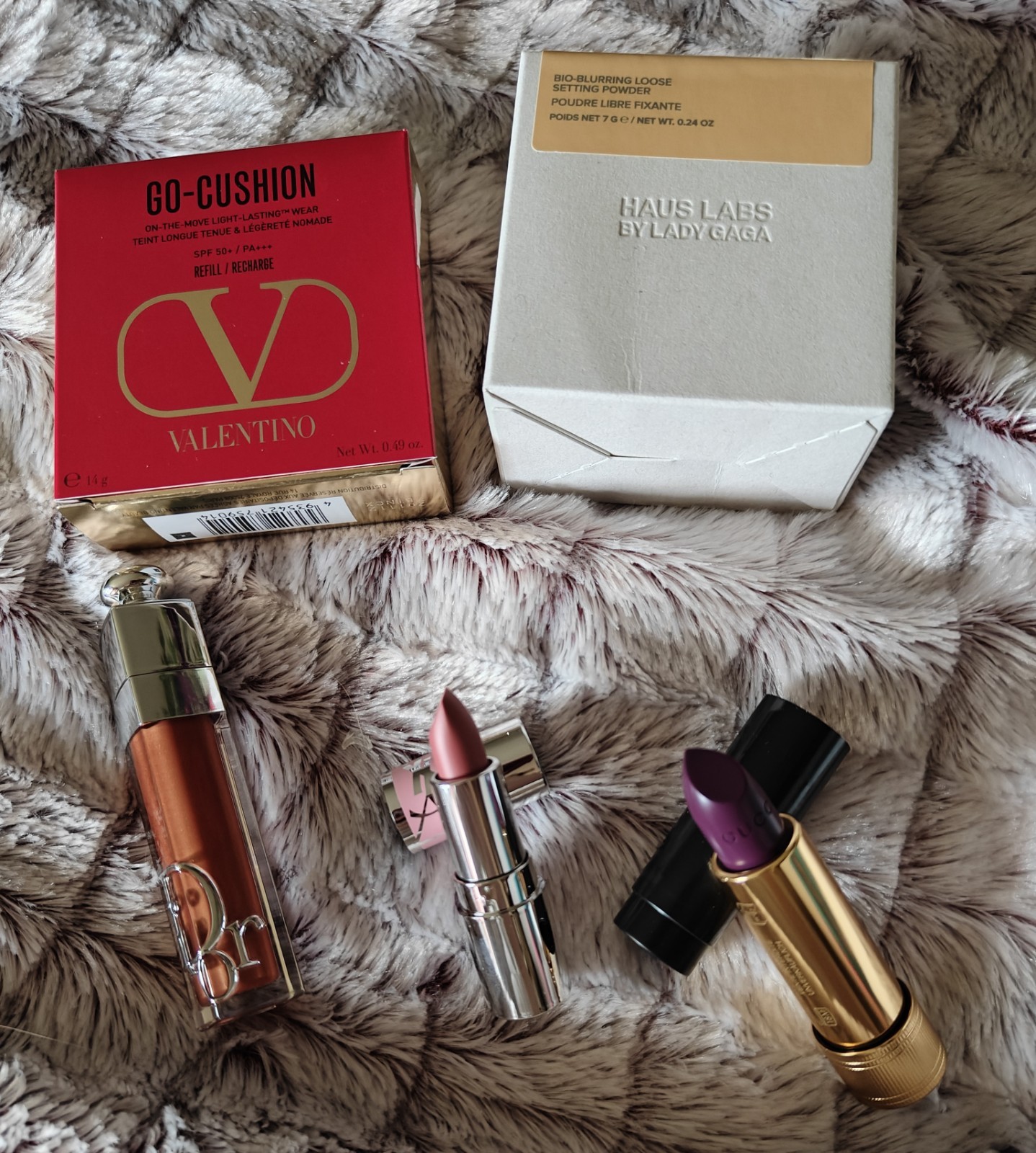 Makeup Bundle Feat: Haus Labs, Valentino (refill), Gucci, YSL and Dior