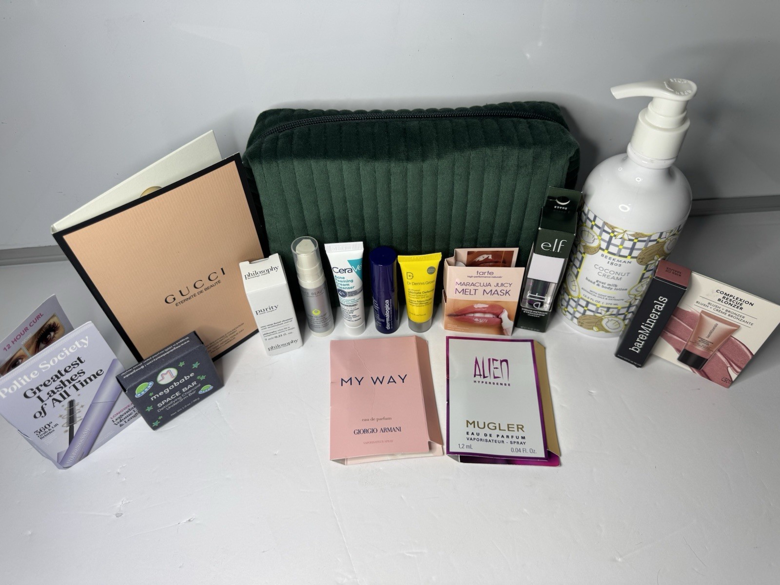 Luxury Beauty Bundle Skincare Makeup 15pcs Lot Beekman Tarte ELF Dermalogica