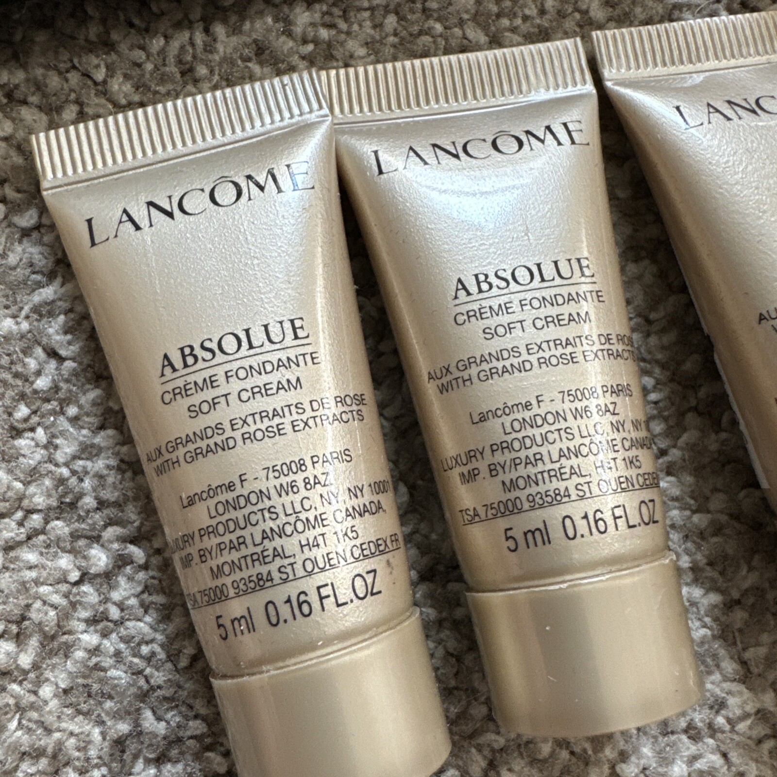Lancome Skincare Makeup Assorted Cosmetics Deluxe Minis Lot – 14 pcs