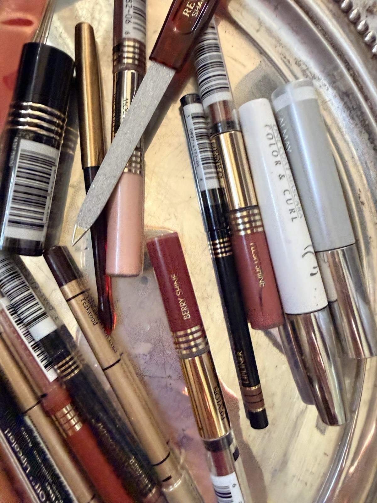Cosmetics Makeup Implements Beauty Lot 25 Pieces Revlon Almay Unused