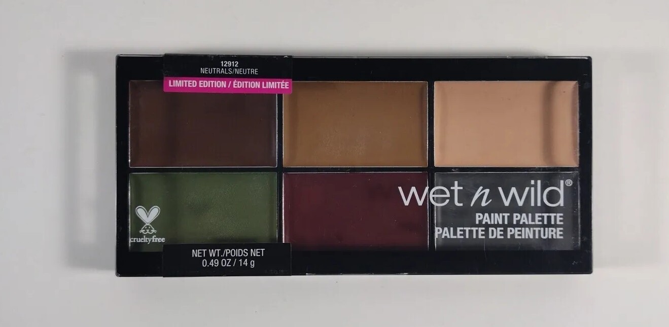 Wet-N-Wild Mixed Makeup Lot of 5 Eyeshadow Palette Varies Colors All New Sealed