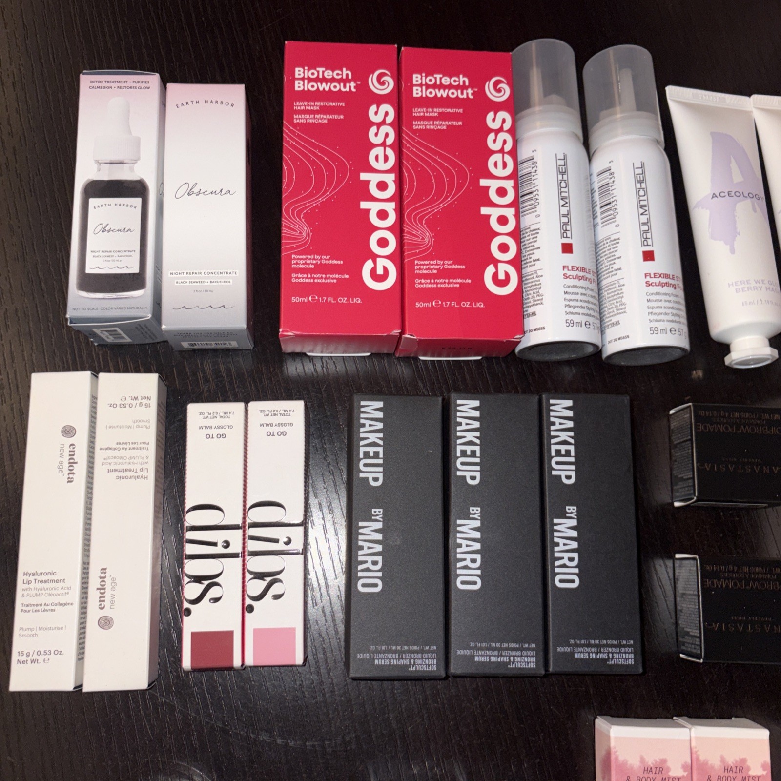 Assorted Lot Of 35 Skincare Haircare & Makeup Products NIB Sealed