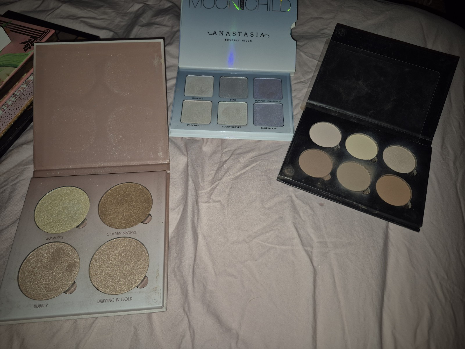 Assorted Full Size Makeup Palette Lot,Morphe,Jaclyn Hill, Huda,Tarte