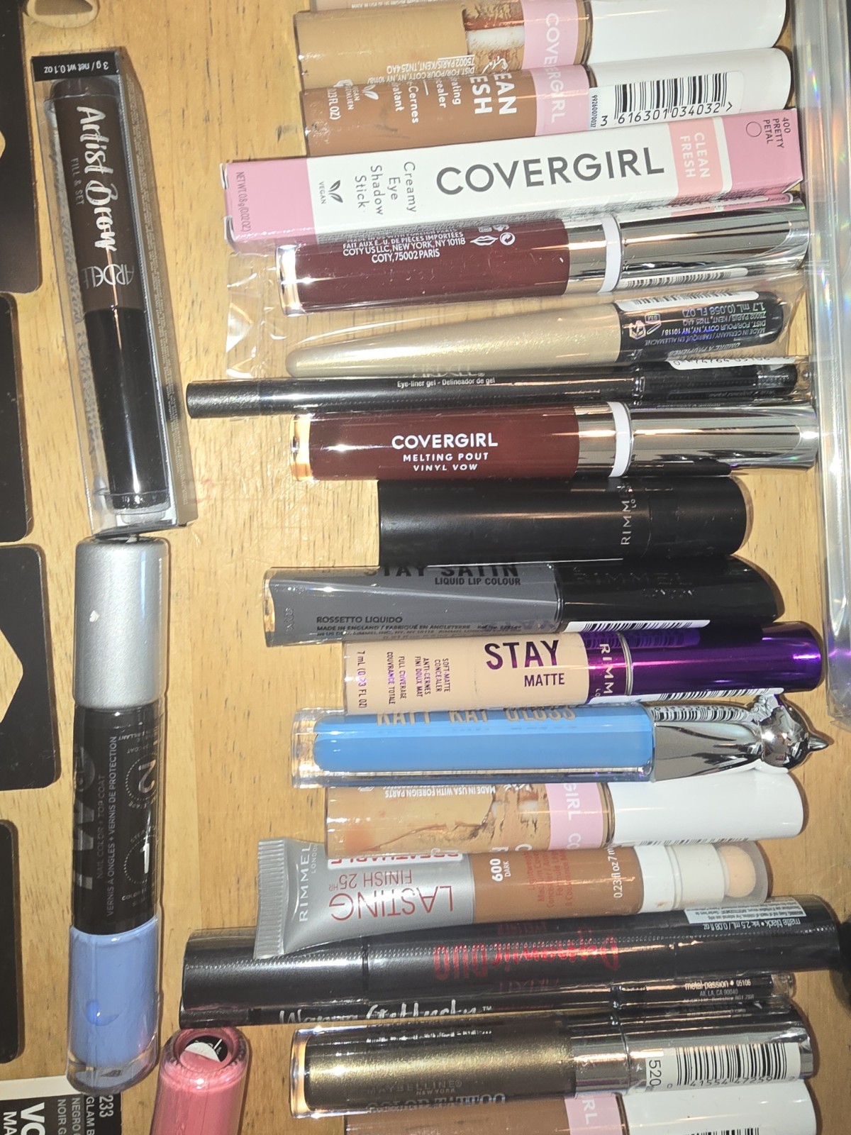 150+Pcs Health And Beauty Mixed Makeup Lot Maybelline Covergirl BYS Rimmel