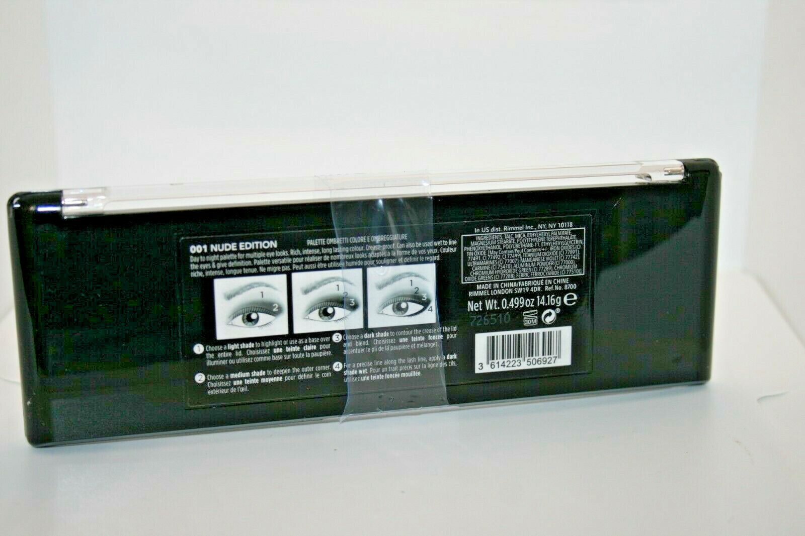 (New) Rimmel MAGNIF’EYES 001 Nude Edition Contouring Eye Shadow Palette