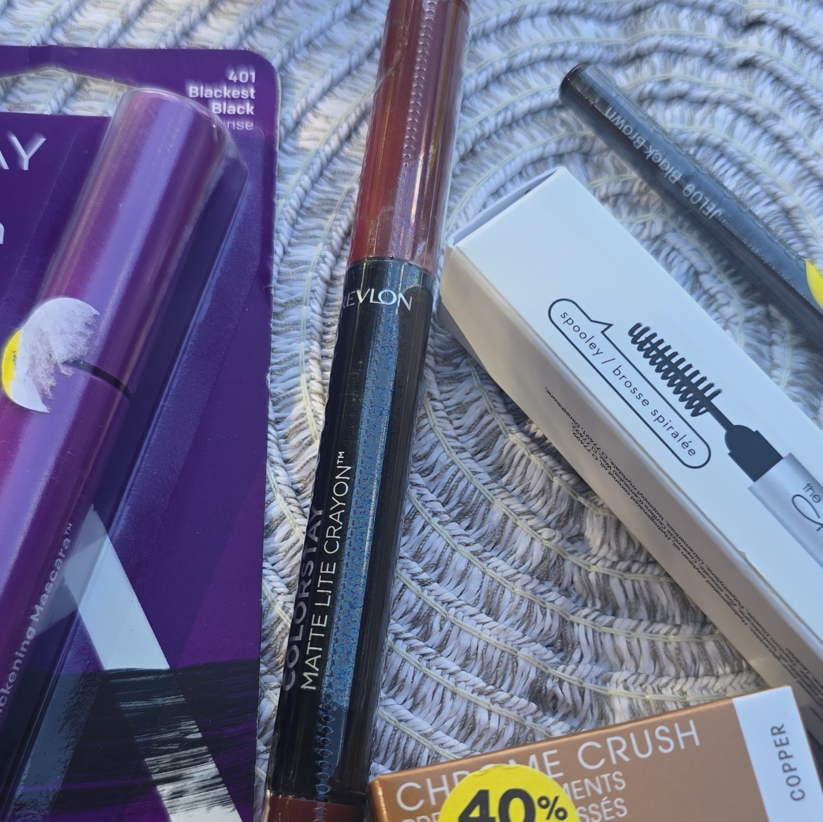 Assorted Makeup Lot: Almay Thick Is In Mascara, Revlon ColorStay, JOAH