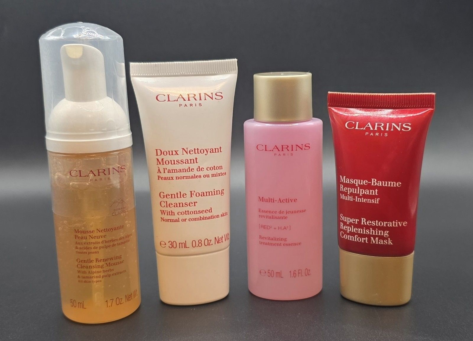 Clarins Skin Care Bundle | Lot Of 4 Travel Size NWOB