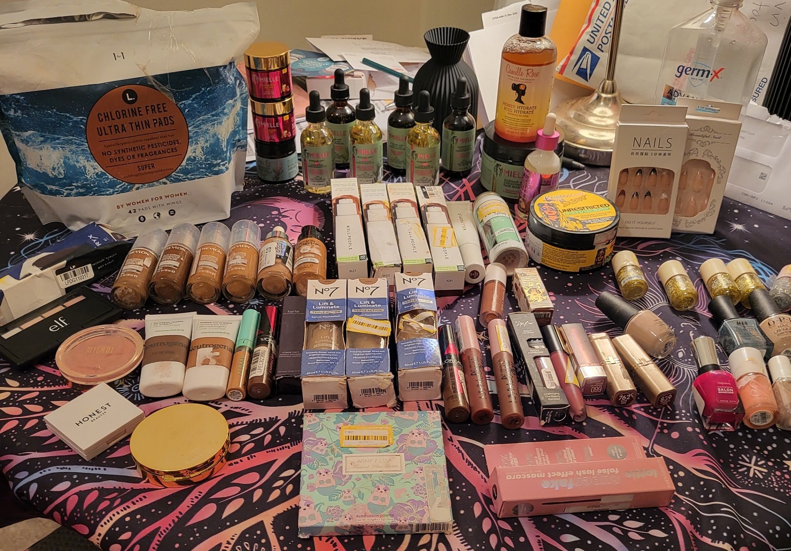 Mixed Beauty & Hair High End Bundle- Brown&Dark Skin Colors Predominantly