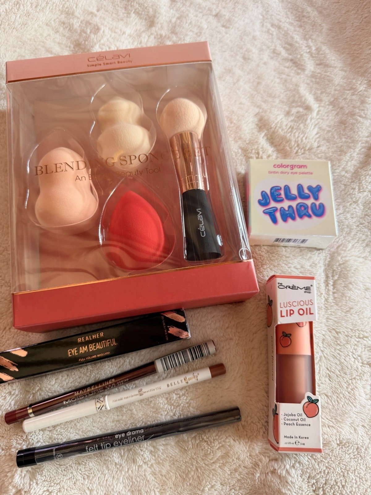 K-Beauty Bundle | Korean Makeup Mixed Lot Ladies Night Colorgram Realher Crème