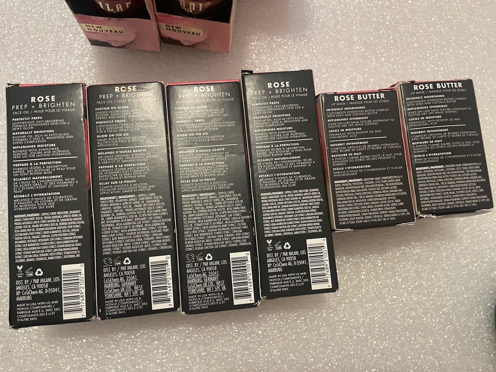 27 X Milani Mixed Green Goodness, & Milani Rose Mixed Lot View Photos!