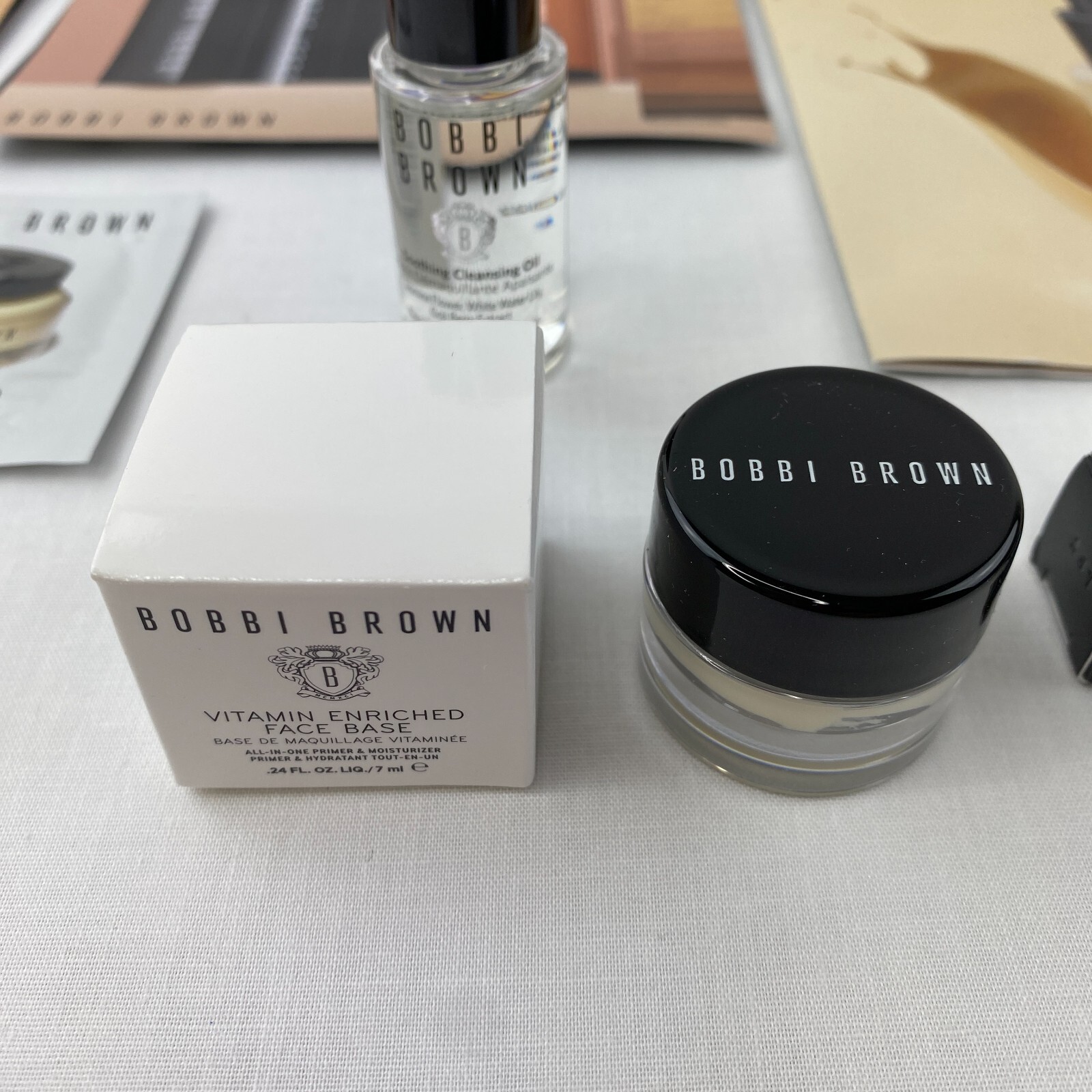 Bobbi Brown Foundation Concealer Face Base Beauty Sample LOT Bundle 21 Pcs B64