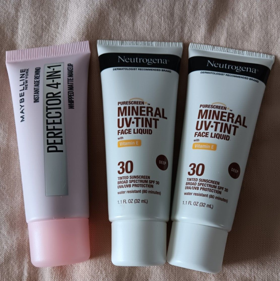 Neutrogena Deep Tinted Face Maybelline Perfector 4in1 Matte Whipped Makeup 10/24