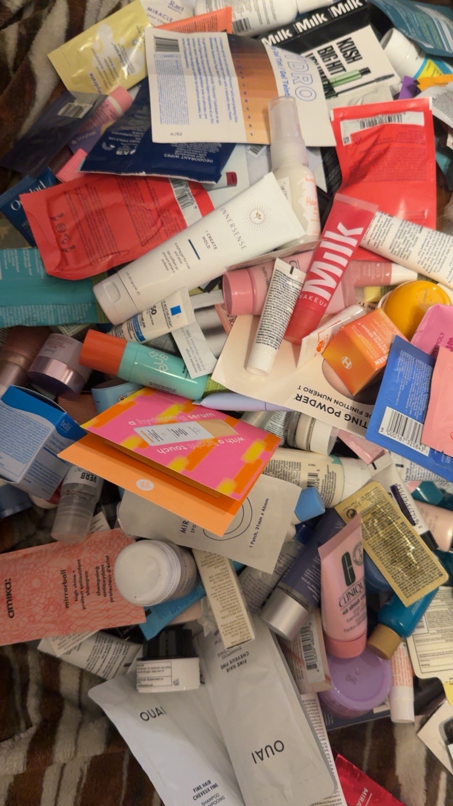 10 Piece Mystery Beauty Box, High-End Makeup Skincare Haircare SAMPLES