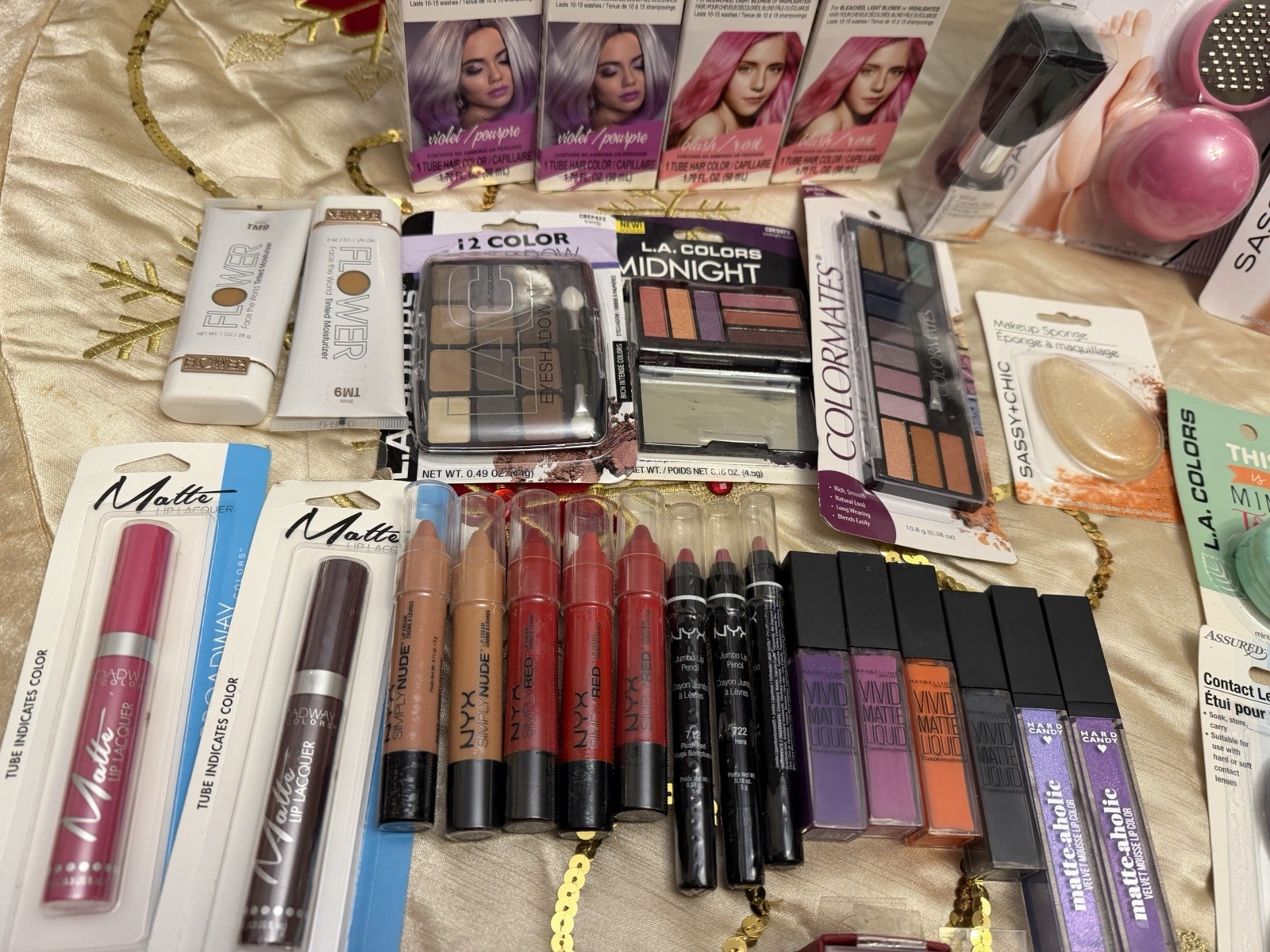 Mixed MAKEUP BEAUTY Bundle Lot of 60 PCS *See Details Pictures Hair Color +++