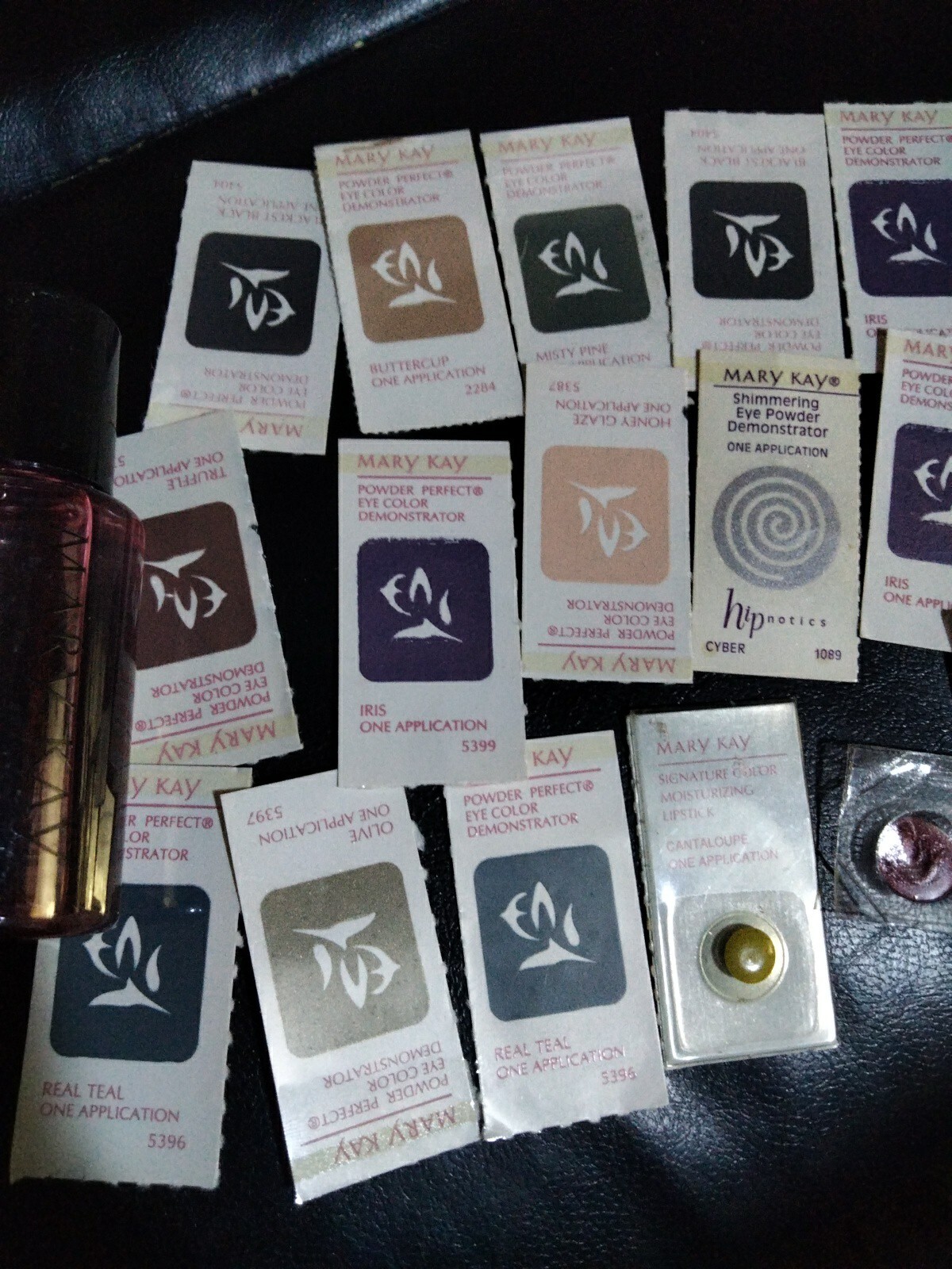 Lot 23 Mary Kay Oil Free Eye Makeup Remover Travel Size and Eye Shadow Samples