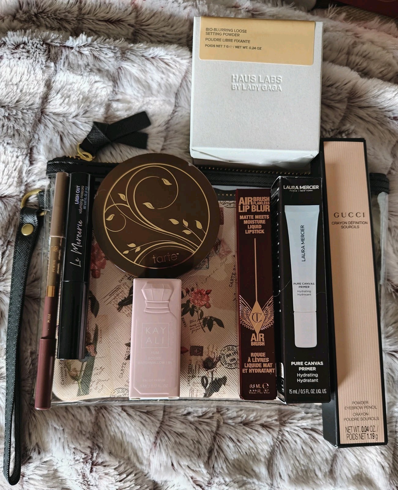 Makeup Bundle Feat: Tarte, Haus Labs, Gucci, C.Tillbury, L.Mercier+ KAYALI