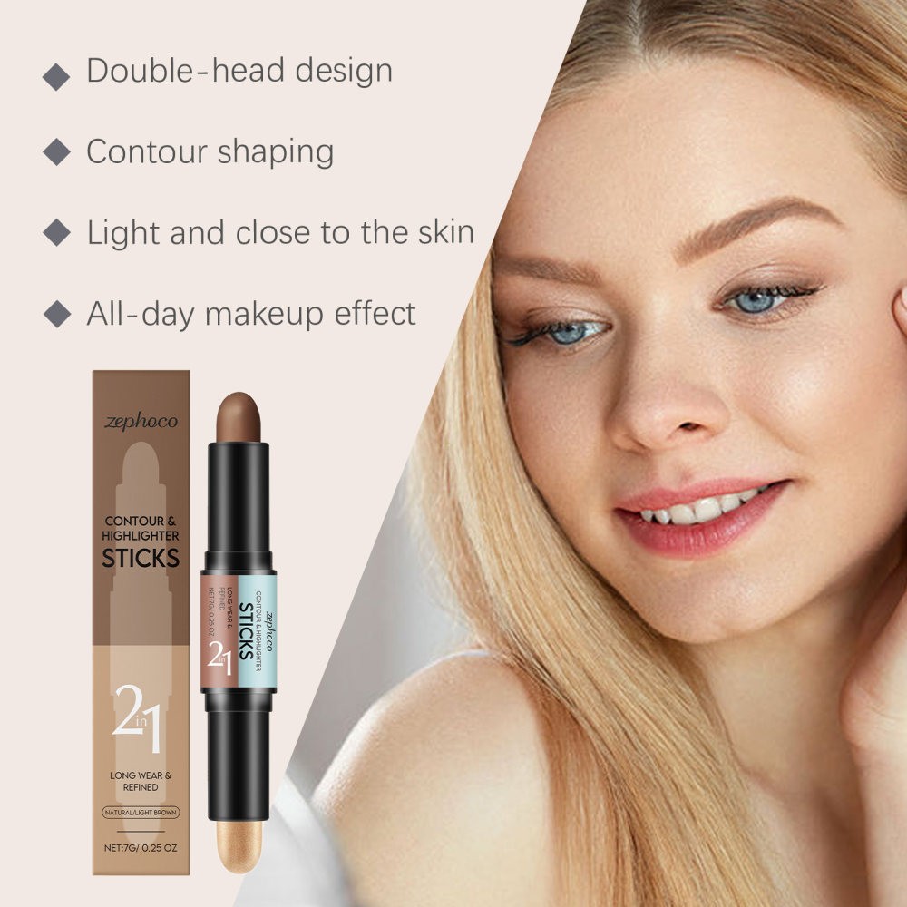 hoco natural color light curry color 2 in 1 outline and high light