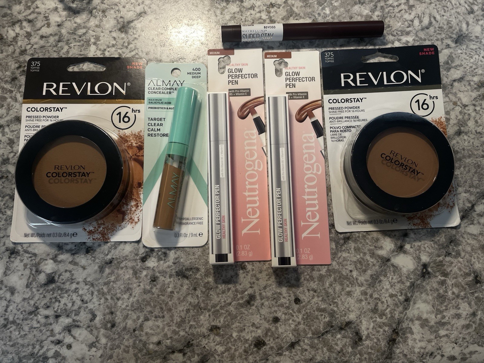 Makeup Lot REVLON,ALMAY,MAYBELLINE And NEUTROGENA