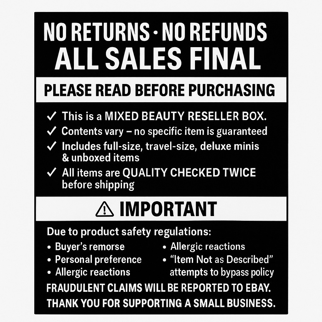 Luxury Beauty Mystery Box 100 Pieces | Sephora & Ulta Highend | New