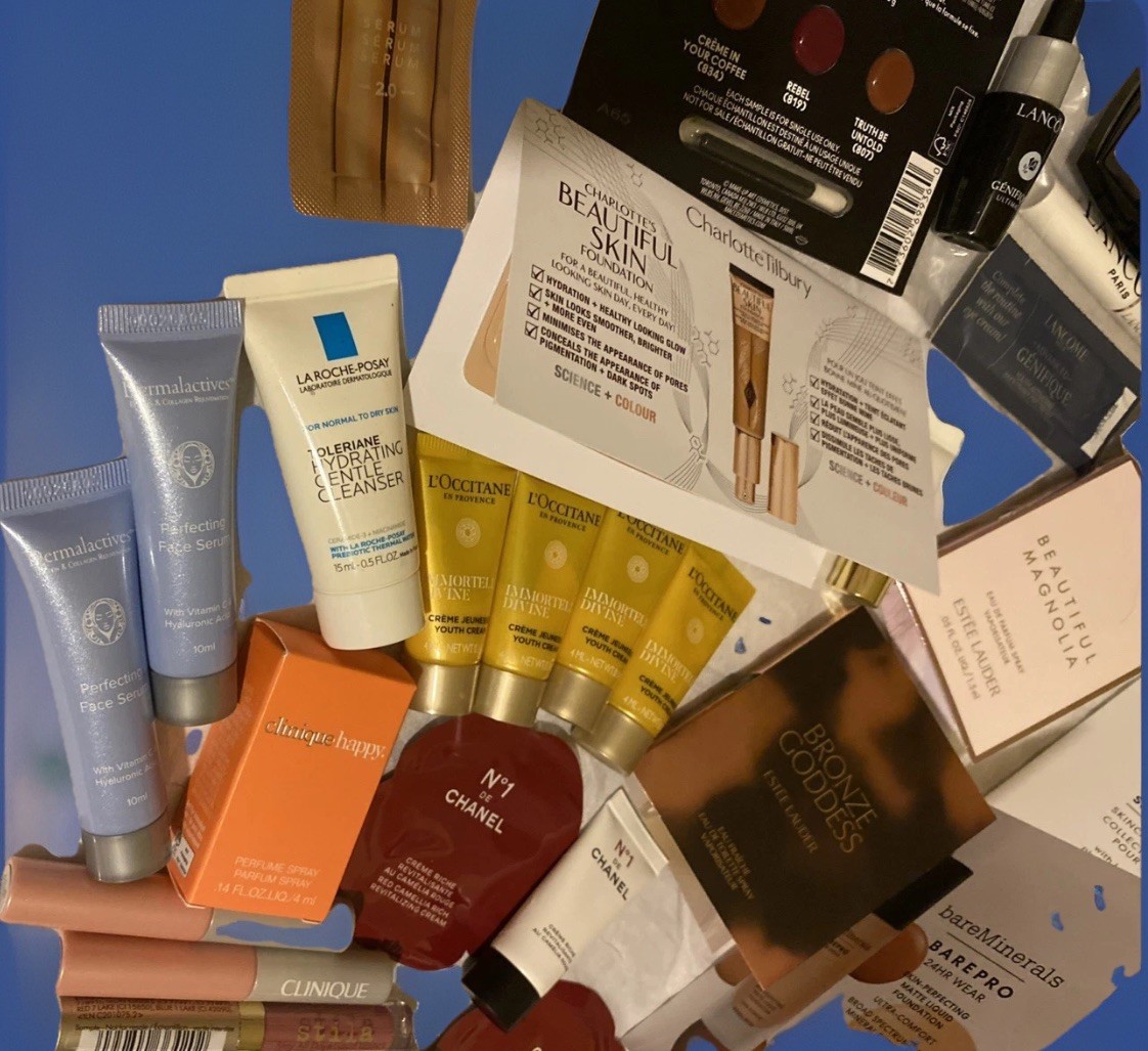 LUXURY Brands BUNDLE 29Pc Mixed DELUXE TRAVEL & SAMPLE Sz Skincare Makeup Lot🫦