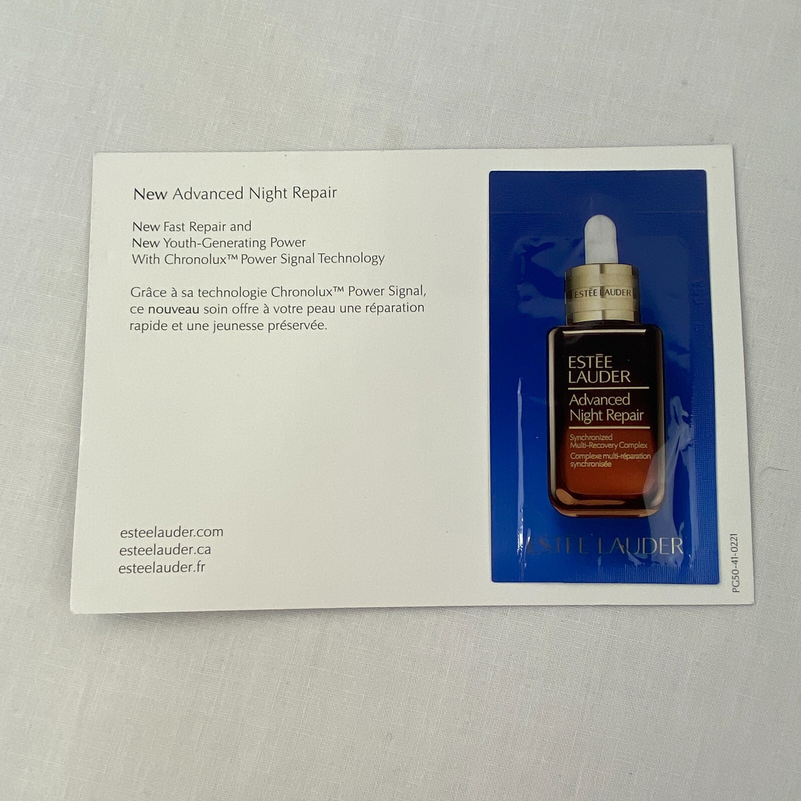 Estee Lauder Hydra Rescue Advanced Night Repair Perfectionist Pro Sample LOT B64