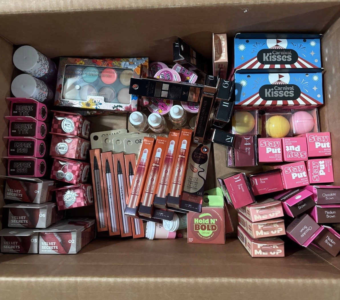 The new bulk makeup collection includes 63 different products.