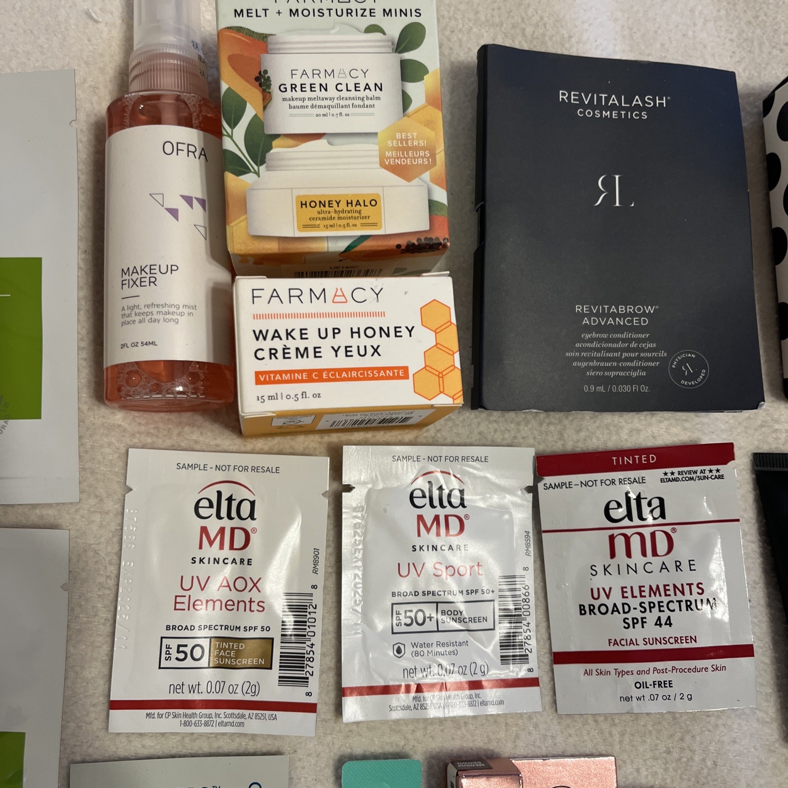 24 Premium Beauty Minis/Samples & 4 Full Sizes! Hair, Skincare, Perfume, Makeup