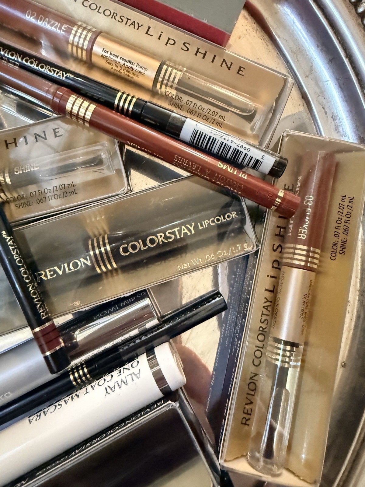 Cosmetics Makeup Beauty Lot 25 Pieces Revlon Almay Unused