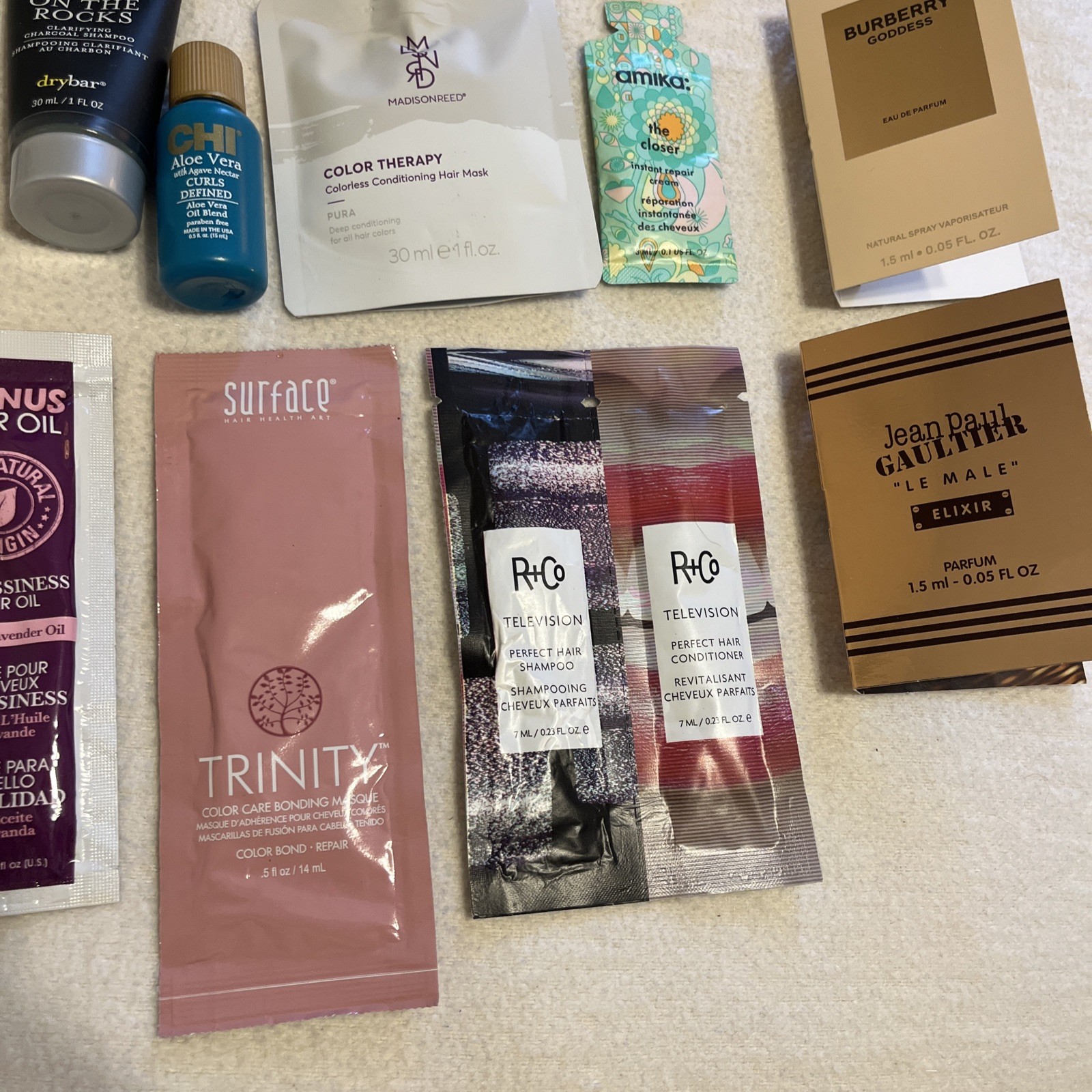 24 Premium Beauty Minis/Samples & 4 Full Sizes! Hair, Skincare, Perfume, Makeup