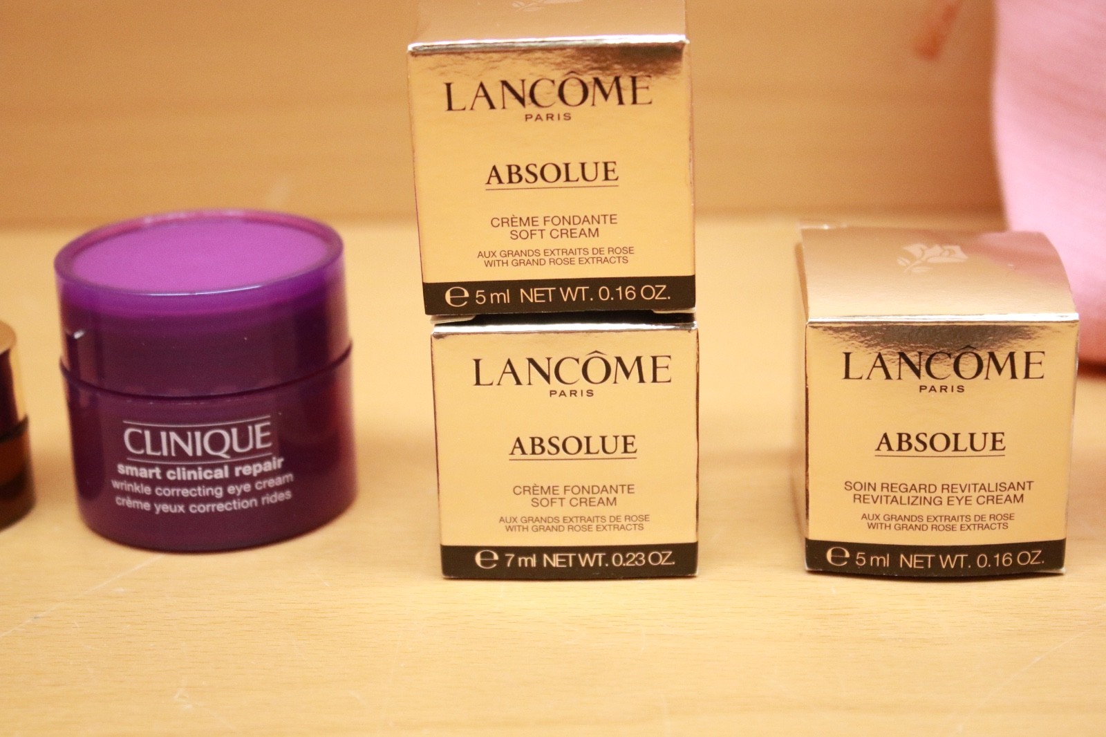17 ITEMS MIXED NEW LOT (CLINIQUE, LANCOME, ESTEE LAUDER) BAG INCLUDED