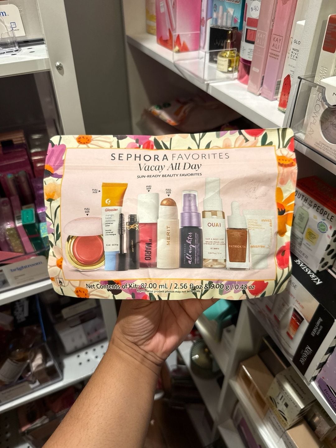 Sephora Favorites Vacay All Day Set Merit Patrick Ta Ouai Rare Beauty YSL +More