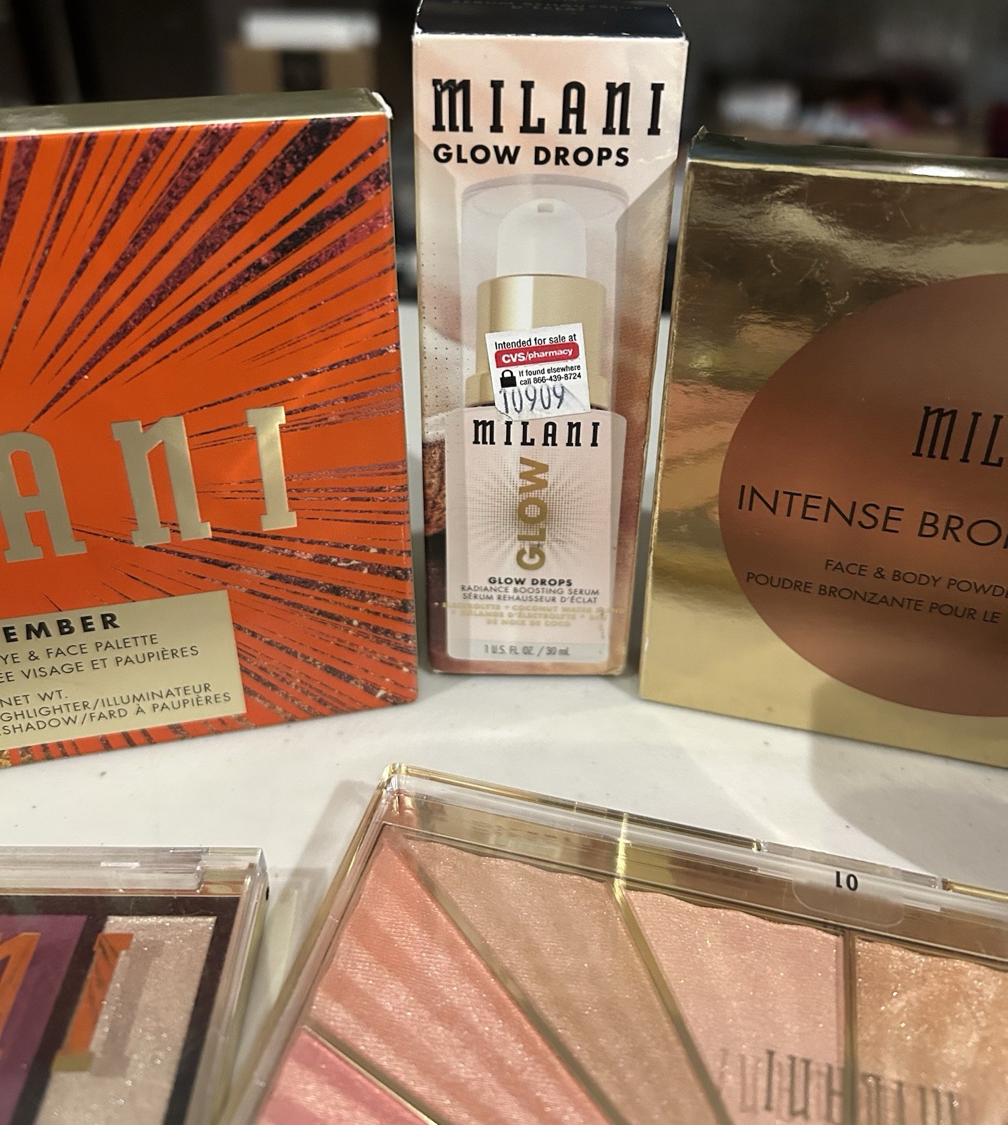 Lot of (12) Assorted Milani Products