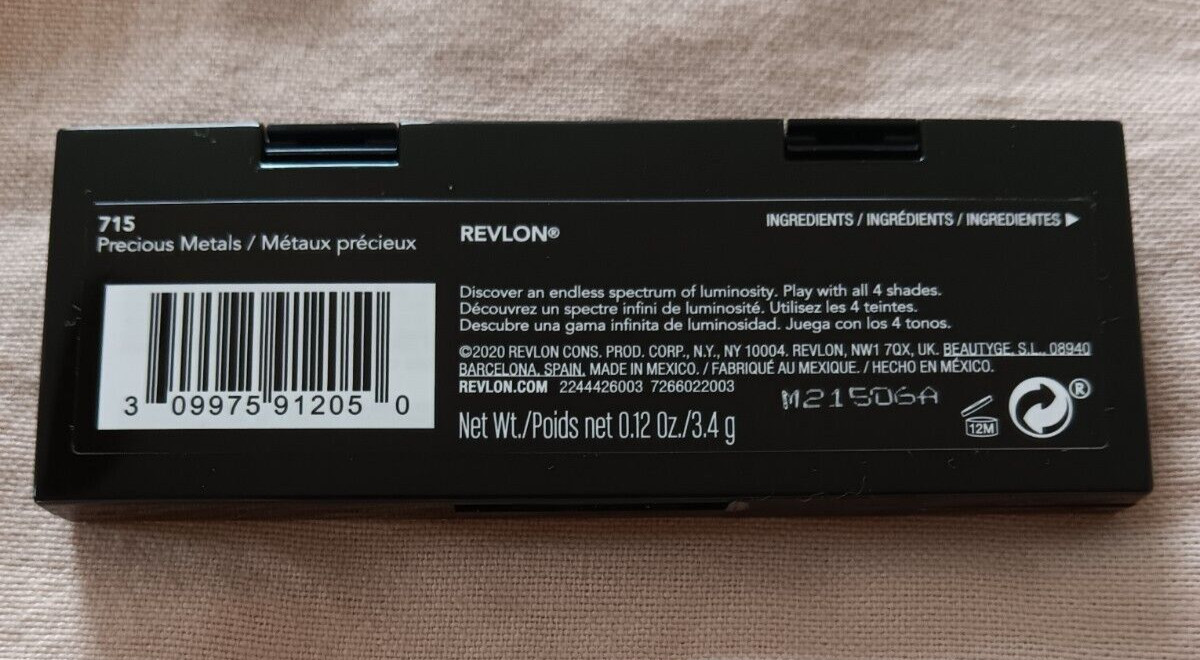 Revlon Colorstay Skin Awaken Concealer #080 Illuminance Creme Shadow Palette#715