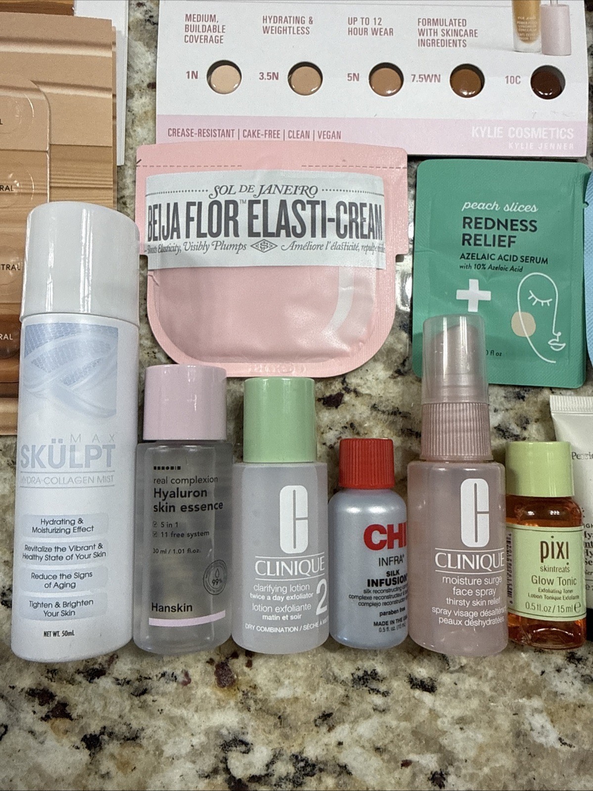 HUGE LOT 23 Travel Sample MAKEUP Cosmetics SKINCARE Cleanser SERUM ALL NEW