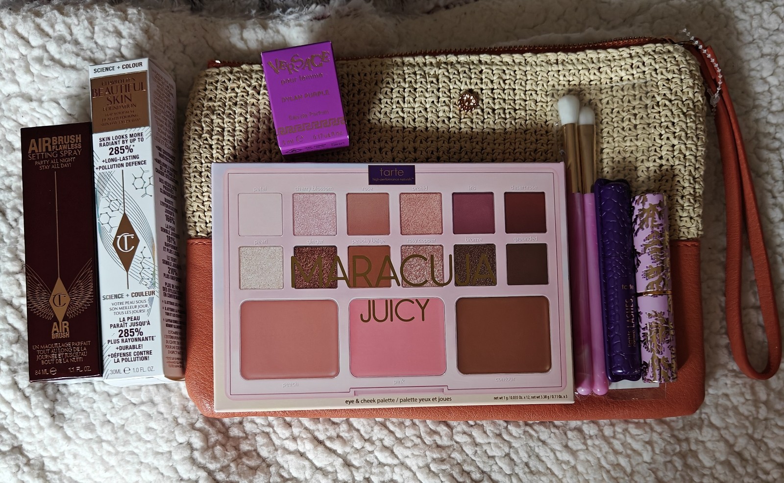 Beauty Bundle Featuring Tarte, Charlotte Tilbury And Versace Purfume