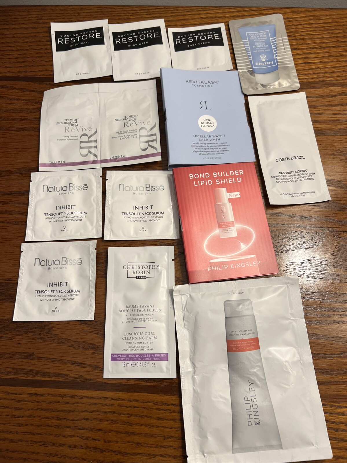 Lot of 12 Travel & Sample size High End Beauty Products Skincare NEW
