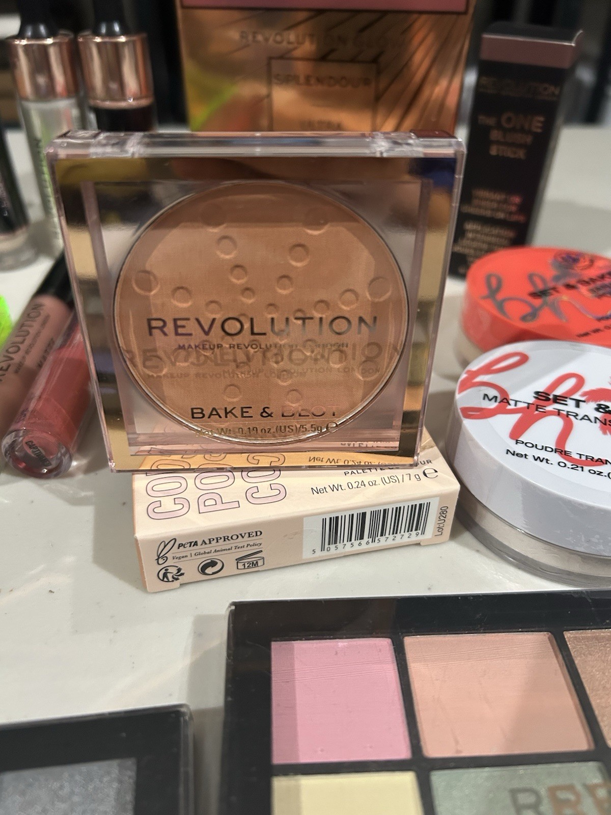 Lot of (25) Assorted Revolution, Makeup Obsession and bh Products