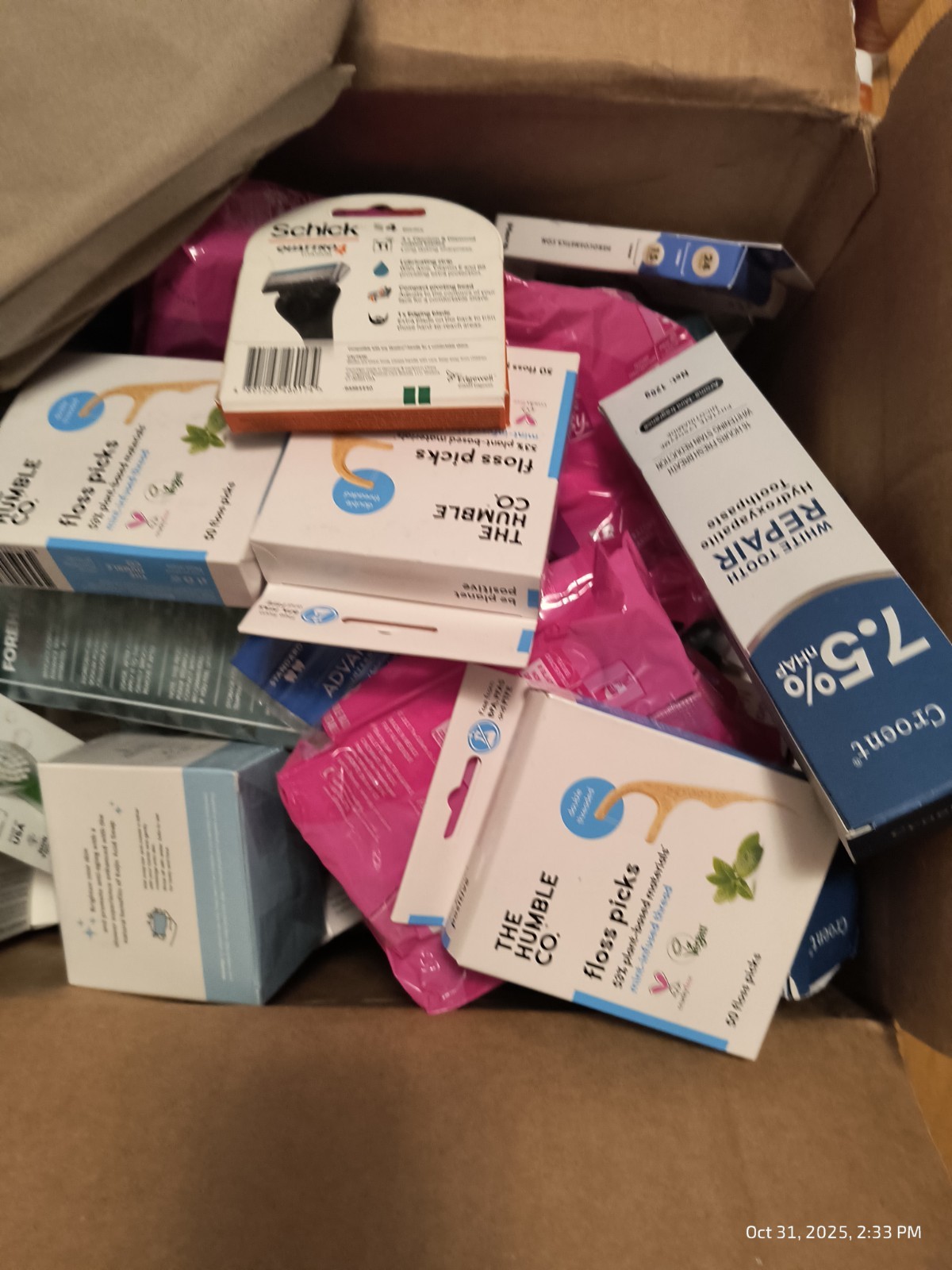 25+ Pieces Beauty Skincare Lot Various Brands Face Body Lip & More Variety Box