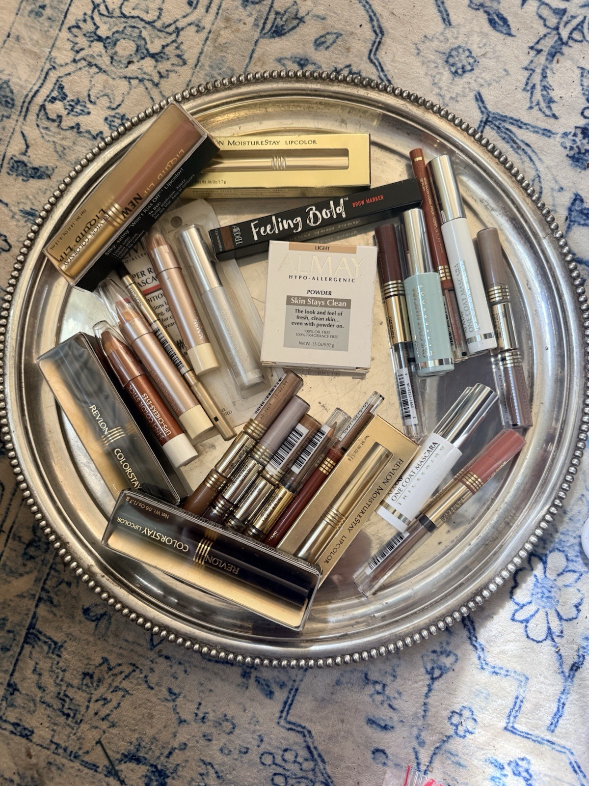 Cosmetics Makeup Beauty Lot 25 Pieces Revlon Almay Unused
